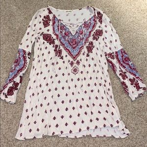 billabong medium swim suit cover up